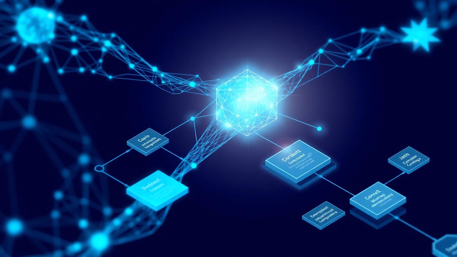 Illustration of AI orchestrating GoHighLevel workflows